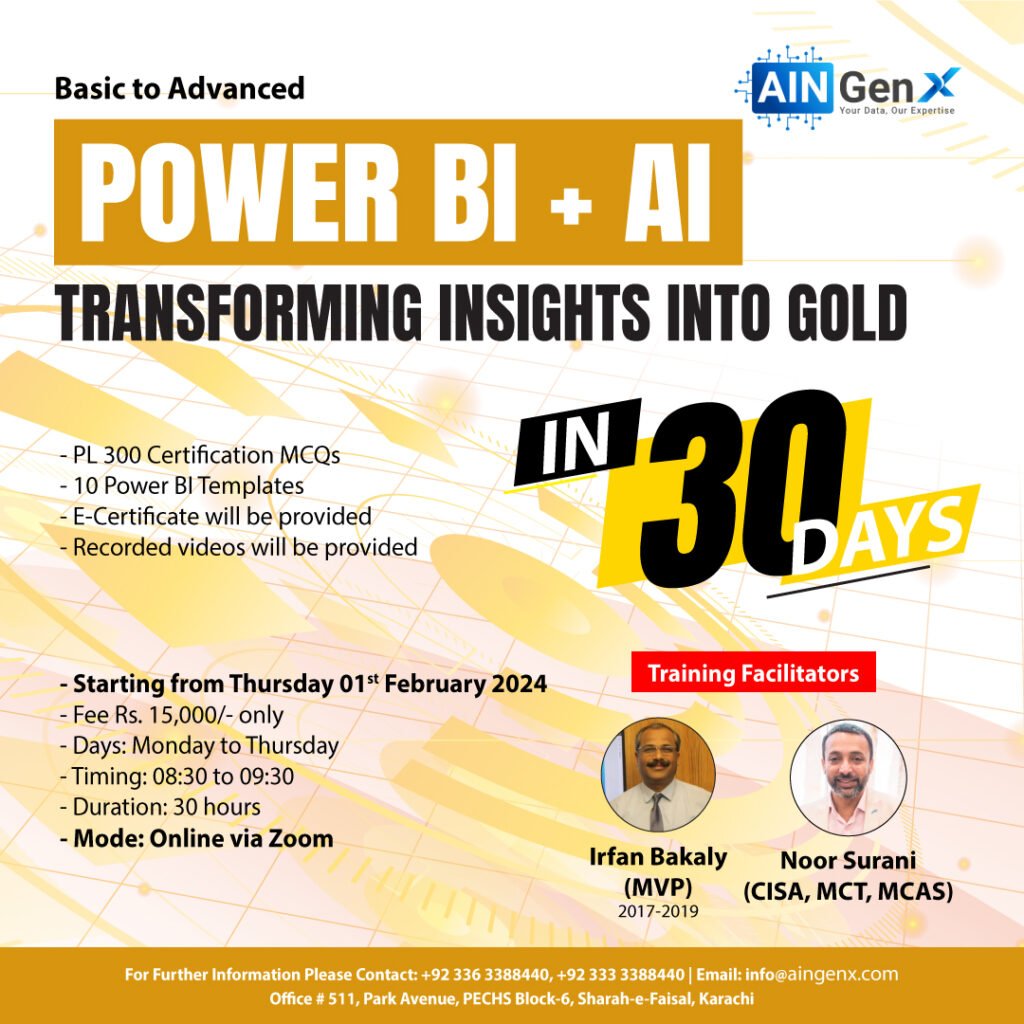 Power BI + AI - AIN GenX