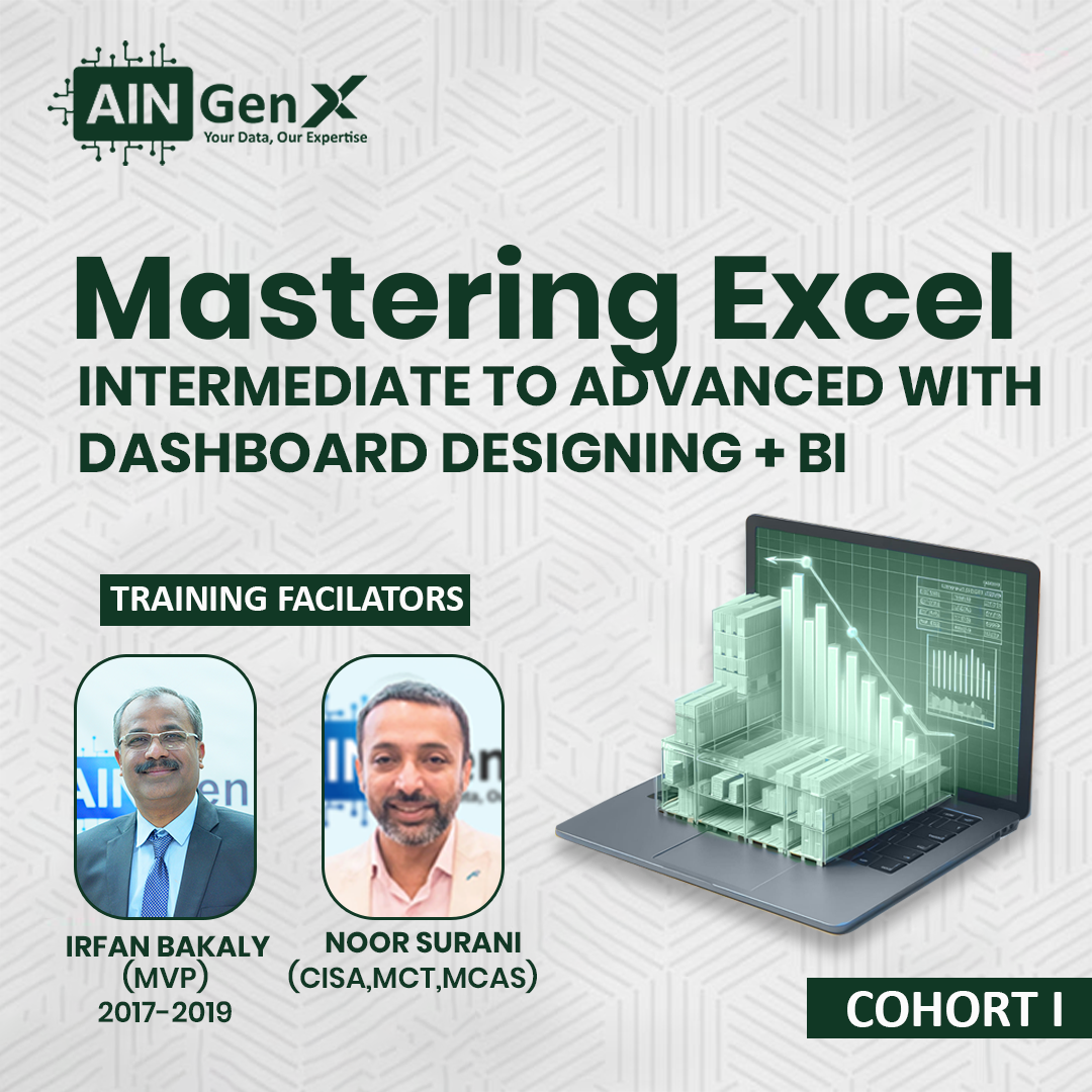 Mastering Excel – Cohort 1