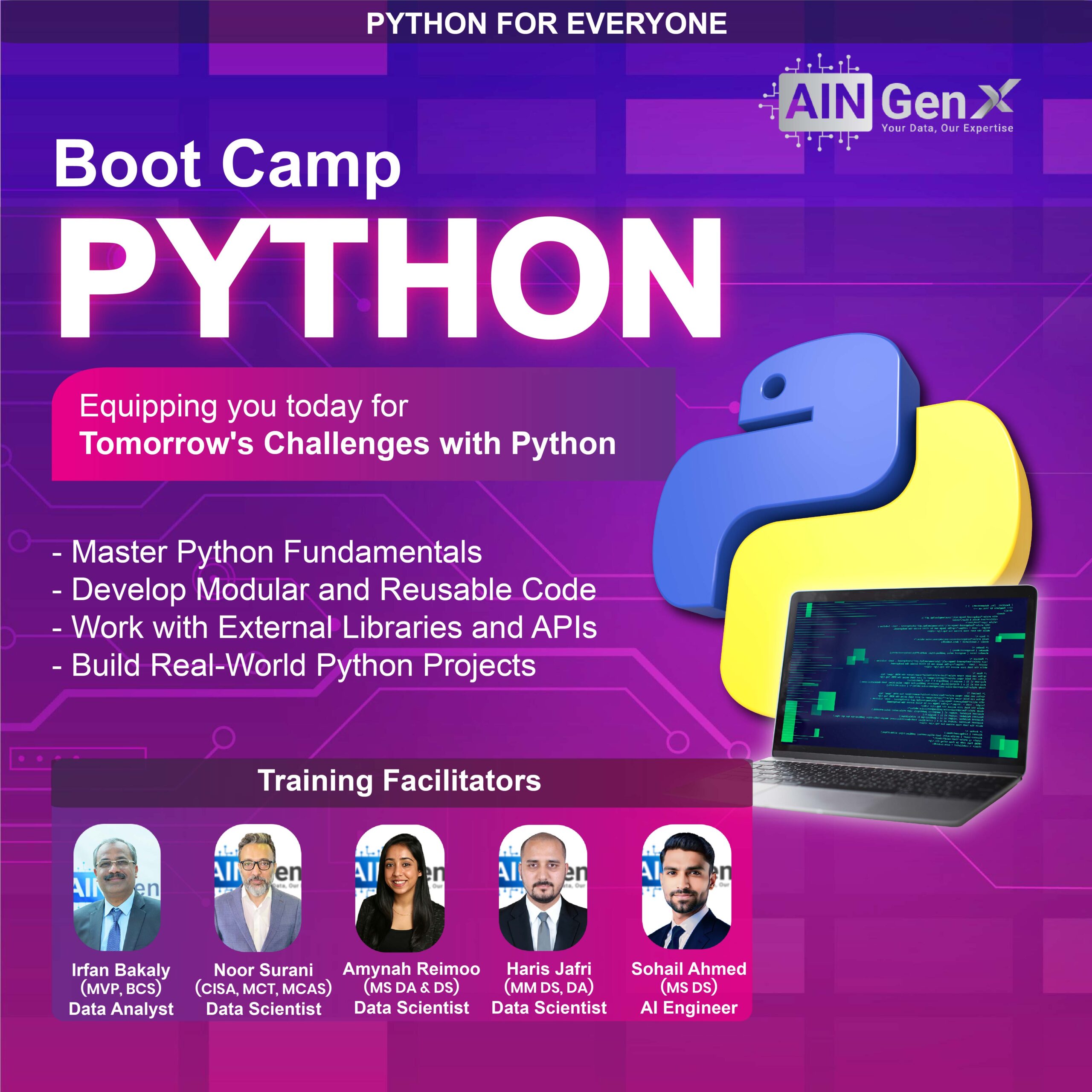 Python Bootcamp – Cohort 1