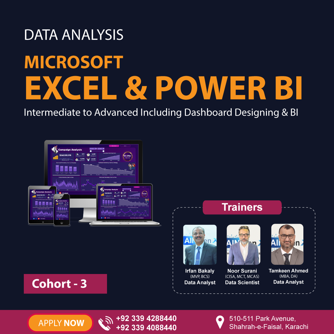 Excel & Power BI – Cohort 3