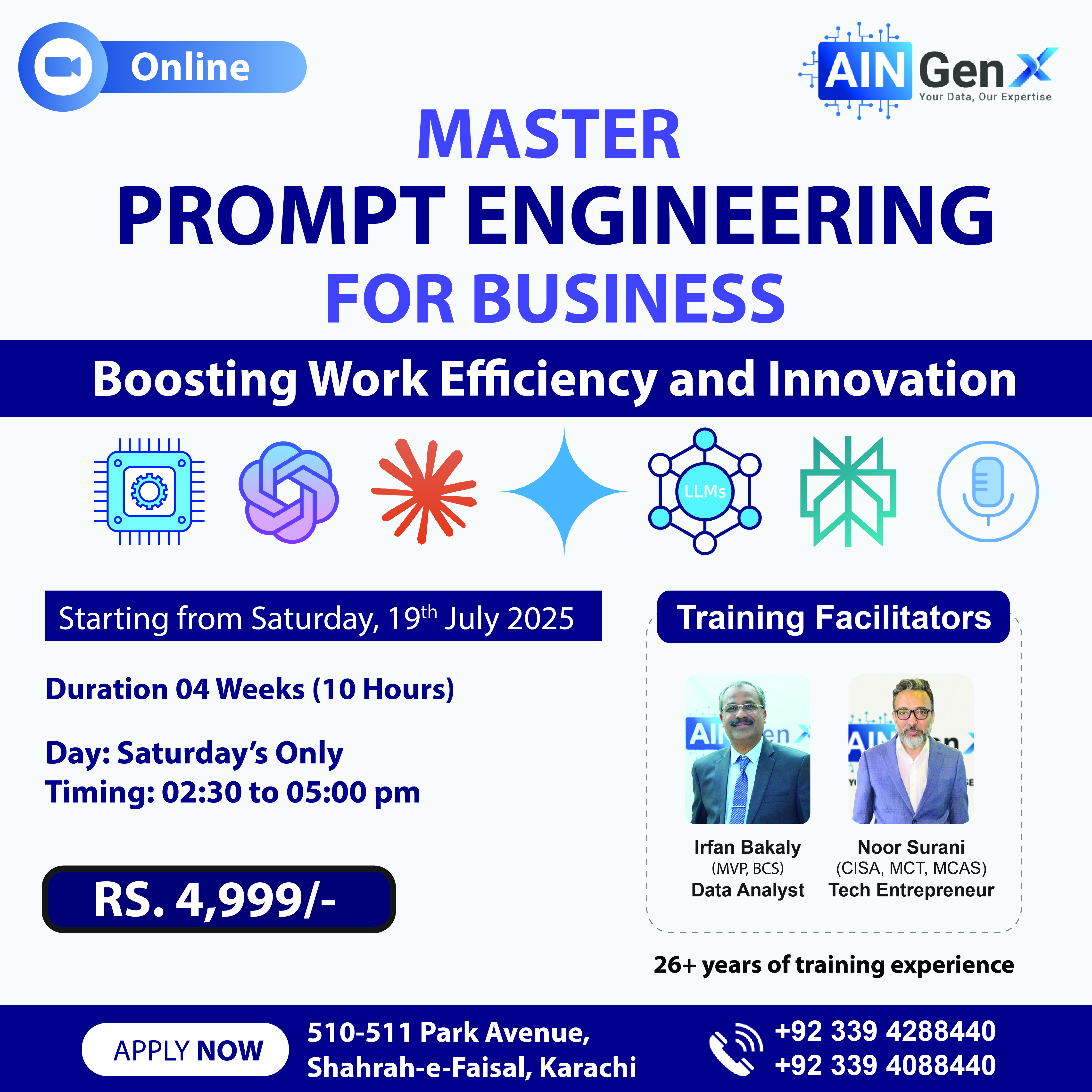 Master Prompt Engineering for Work – Cohort 1